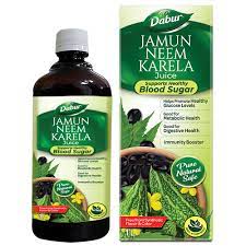 Dabur Jamun Neem Karela Juice For Healthy Glucose Levels, Digestion, Metabolism & Immunity