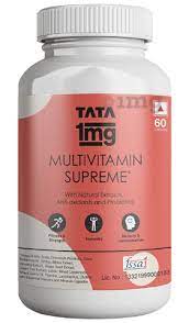 Tata 1mg Multivitamin Supreme, Zinc, Calcium and Vitamin D Capsule for Immunity, Energy, Overall Health