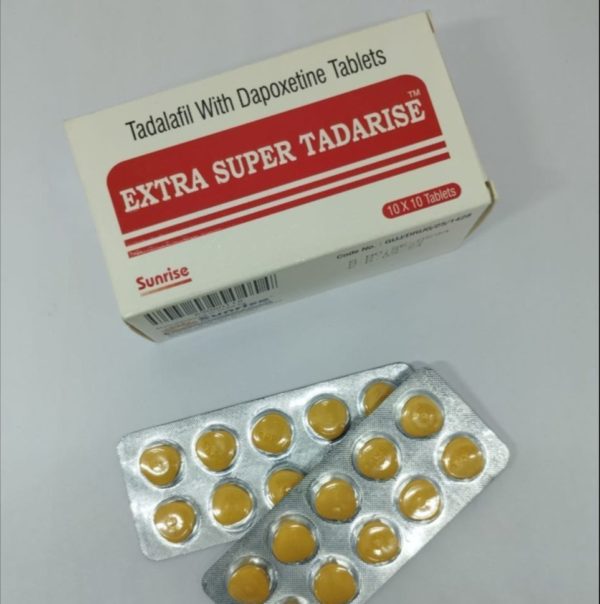 Super Tadarise Tadalafil Dapoxetine, Erectile Dysfunction, Sunrise Remedies