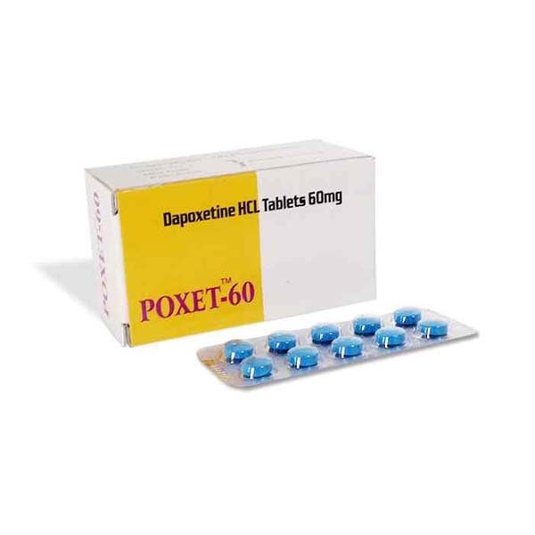 Poxet 60 Mg Dapoxetine Tablets