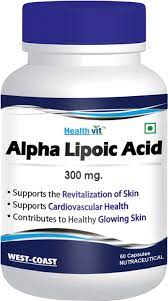 Alpha Lipoic Acid: 300mg