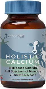 Holistic Calcium Tablets With Vitamin D3 & K2-7